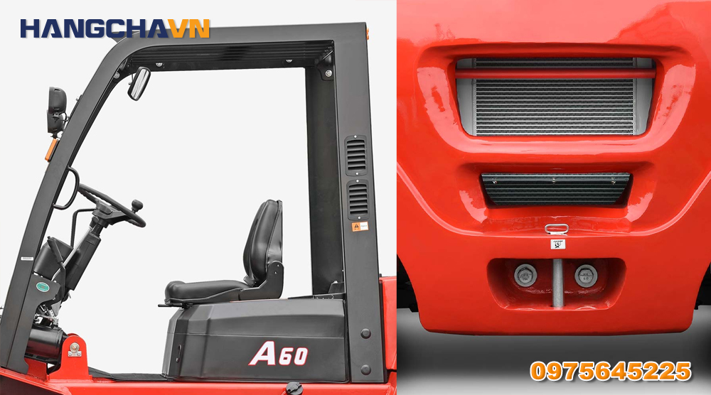 Xe nâng 6 tấn dòng A dễ dàng bảo trì, bảo dưỡng