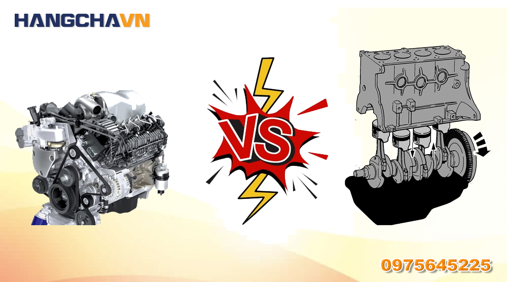 So sánh động cơ diesel và động cơ xăng